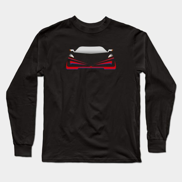 Racing Car Long Sleeve T-Shirt by 1Nine7Nine